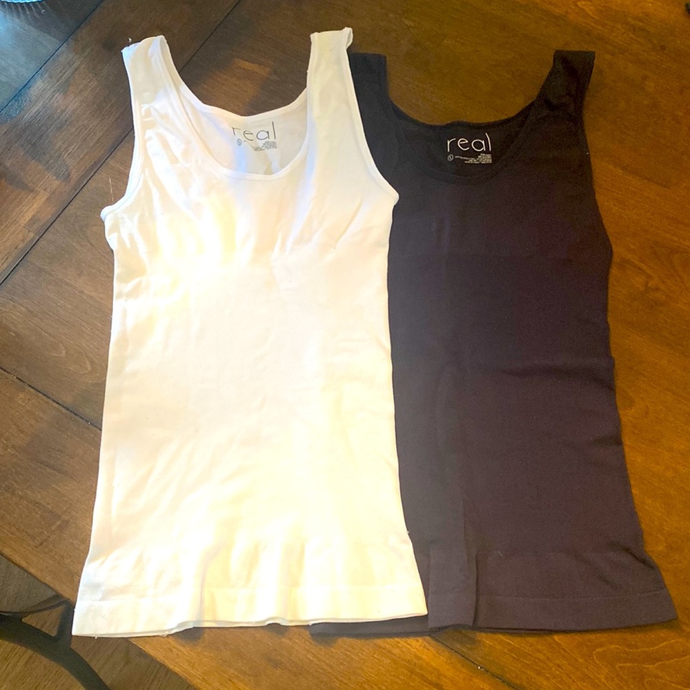 Slimming Tank Tops- Set of 2- Ladies Small